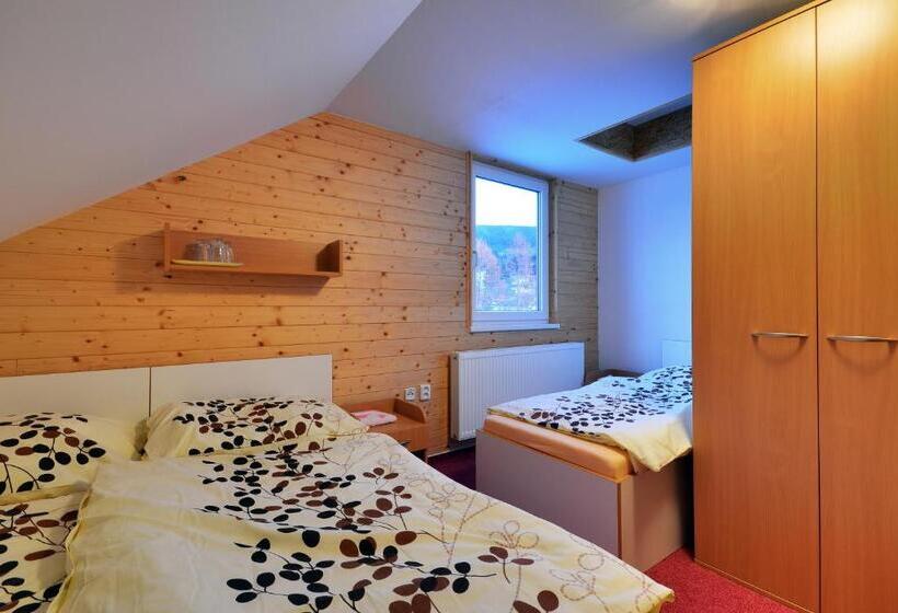 ペンション Penzion A Apartmány Skipark Hraběšice