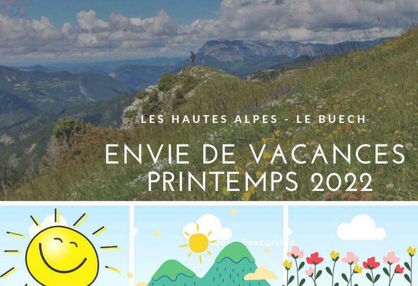مبيت وإفطار Gite Auberge Du Buech à Aspremont  05 Hautes Alpes