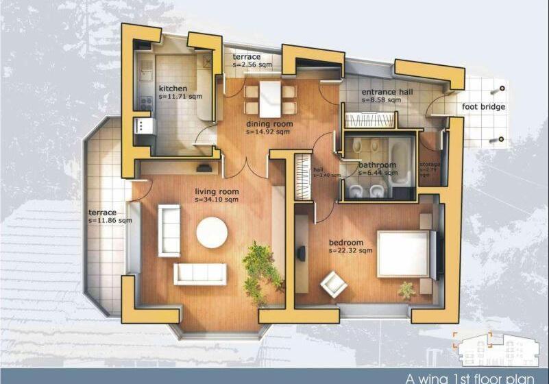 6 Apartments