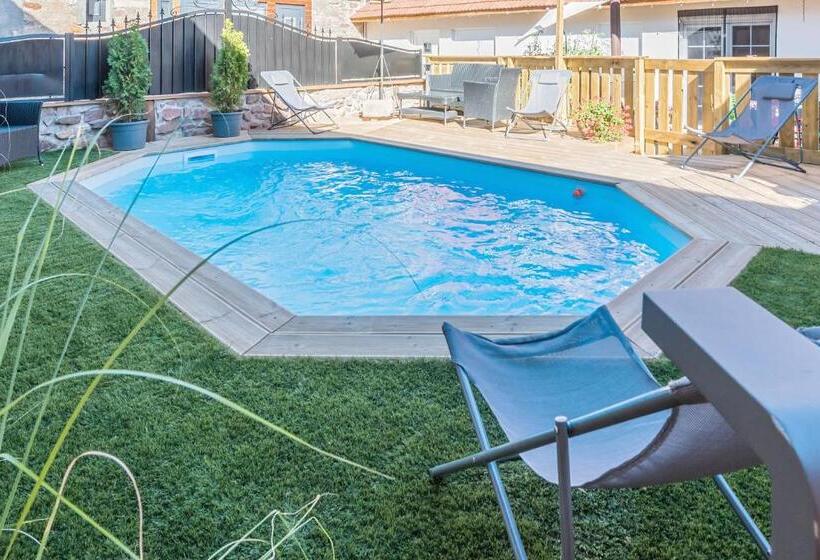 酒店 Domaine La Grange Ungersheim   Gîte La Grange 5 étoiles