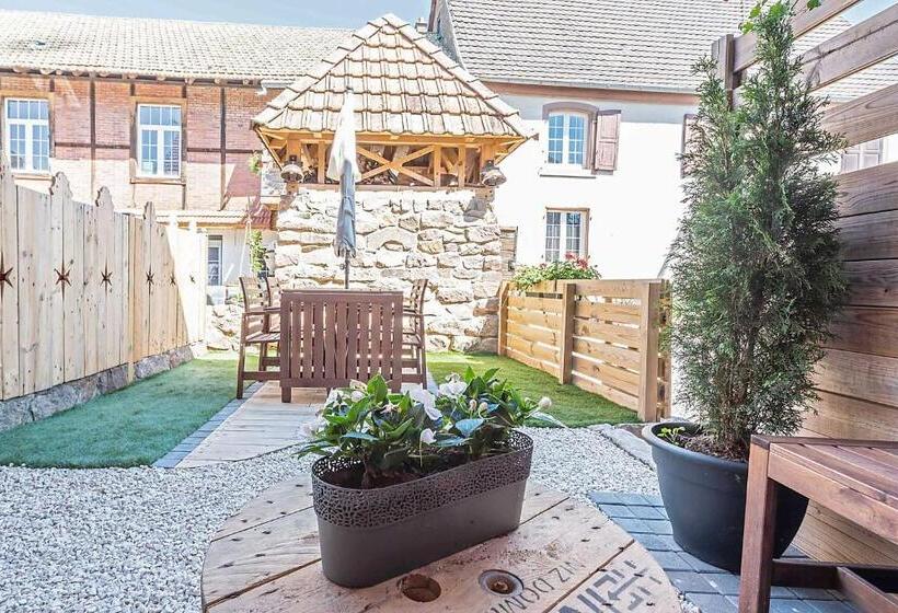 酒店 Domaine La Grange Ungersheim   Gîte La Grange 5 étoiles