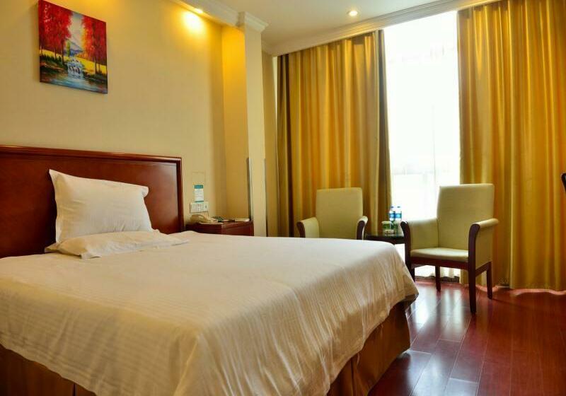 酒店 Greentree Inn Chizhou Jiuhua Mountain Scenic Spot Business