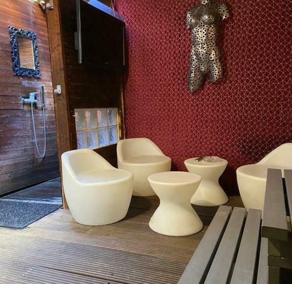 住宿加早餐  Jacuzzi Privé Chambre Et Table D Hotes