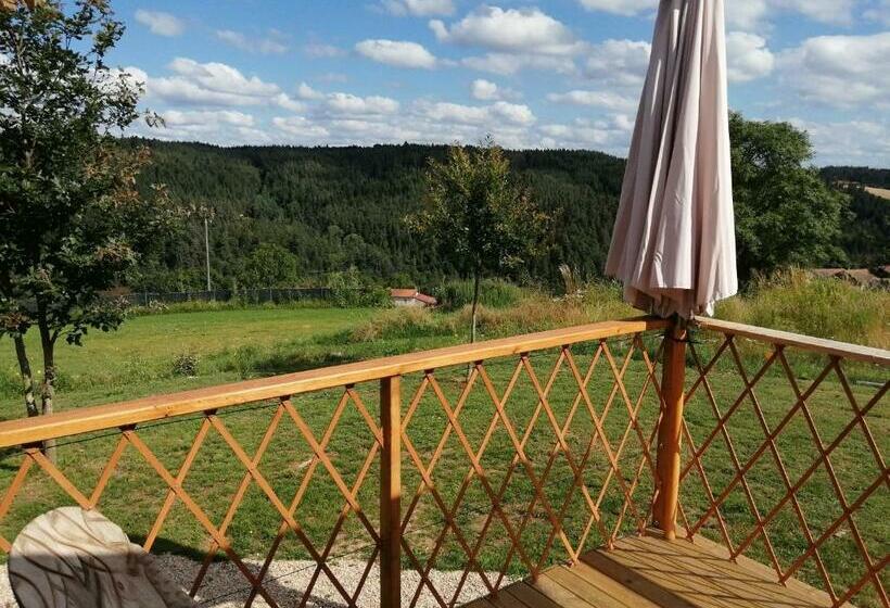 مبيت وإفطار Le Chalet Des Etoiles