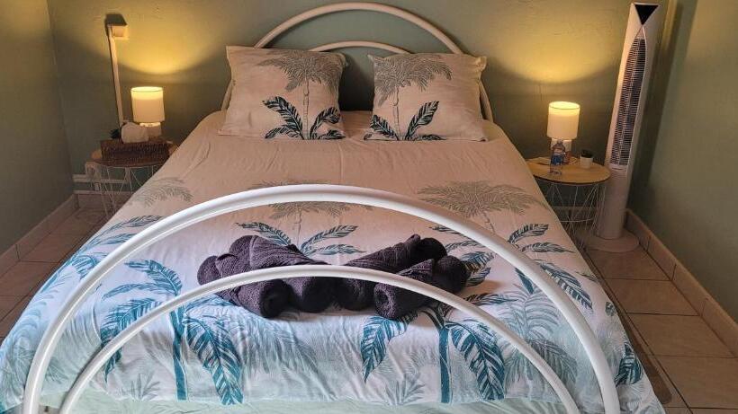 민박 Studio Tranquillo Avec Piscine Et Salle De Sport