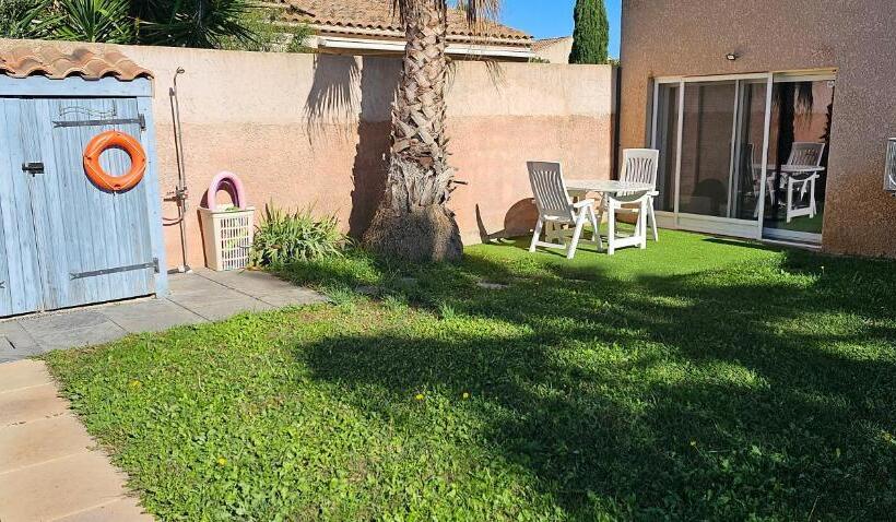 민박 Studio Tranquillo Avec Piscine Et Salle De Sport