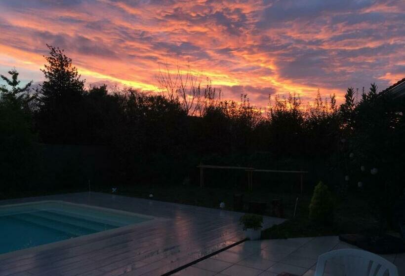 مبيت وإفطار Le Teich Tranquille