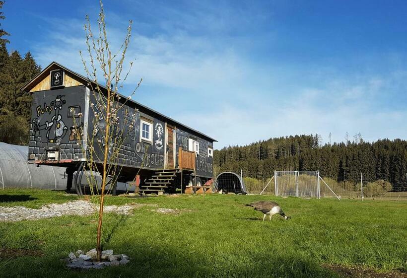 膳宿费 Living Legends   Tiny House Auf Den Wiesen Der Edermühle