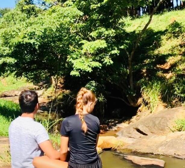 ペンション Aconchego Na Montanha Com Banheira De Imersão E 5 Suítes 7,5km Do Centro águas De Lindóia