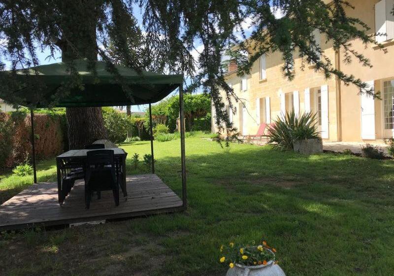 住宿加早餐  Chambres D Hôtes De Charme Au Refuge Du Peintre Prés De St Emilion