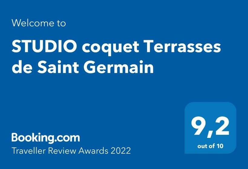 ペンション Studio Coquet Terrasses De Saint Germain