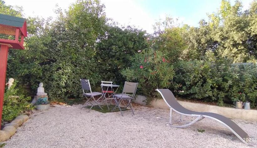 ペンション Logement Dans Une Pinède à Lambesc