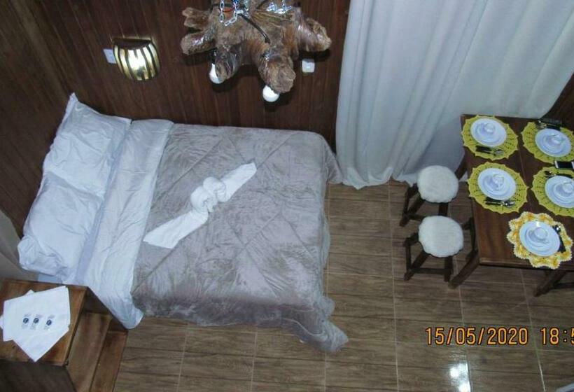 호스텔 Chalés Vila De Urupema Quarto Papagaio Charão