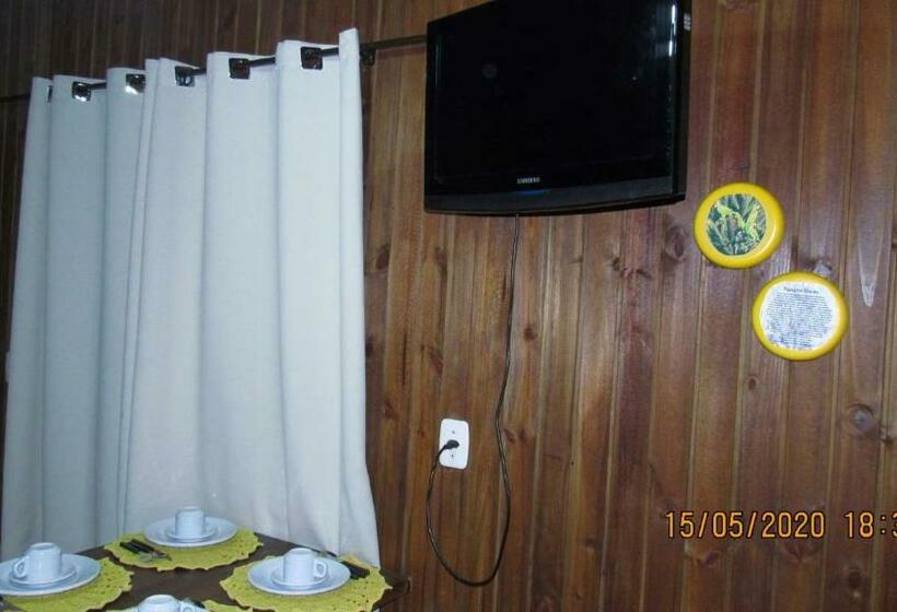 호스텔 Chalés Vila De Urupema Quarto Papagaio Charão
