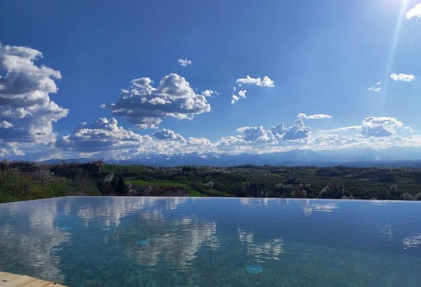 مبيت وإفطار Villa Belvedere Langhe