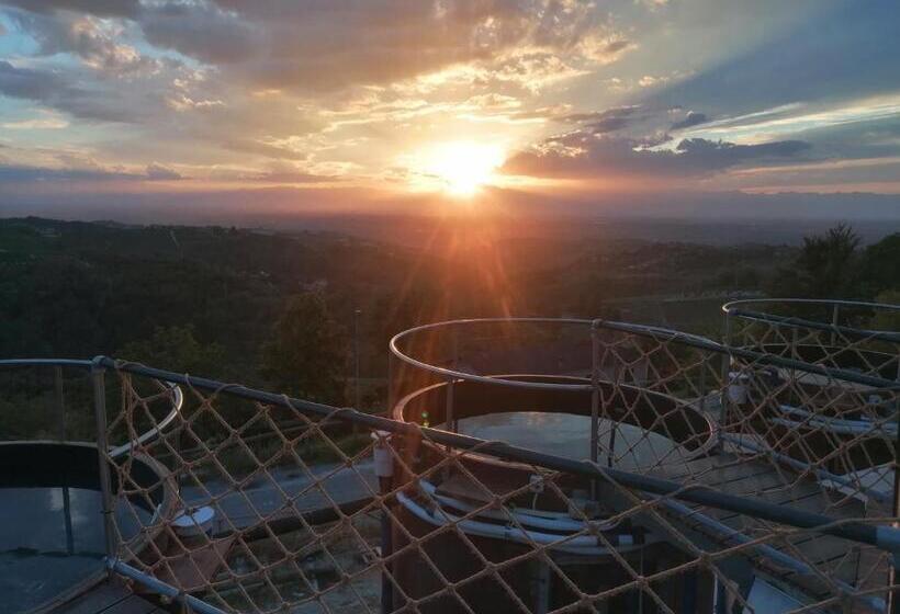 مبيت وإفطار Villa Belvedere Langhe