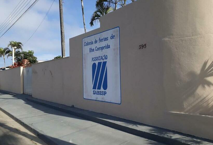 펜션 Associação Sabesp Ilha Comprida