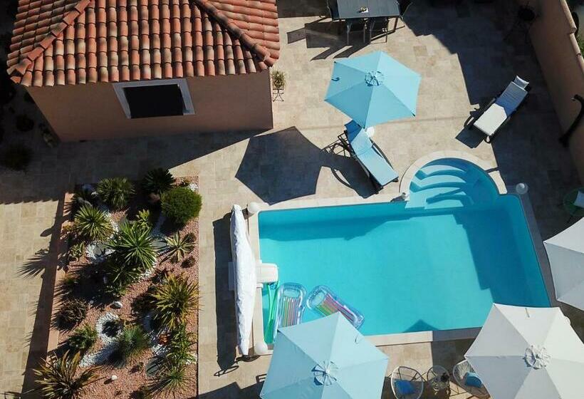 ベッドアンドブレックファースト Chambre D Hôtes Dans Villa Diane