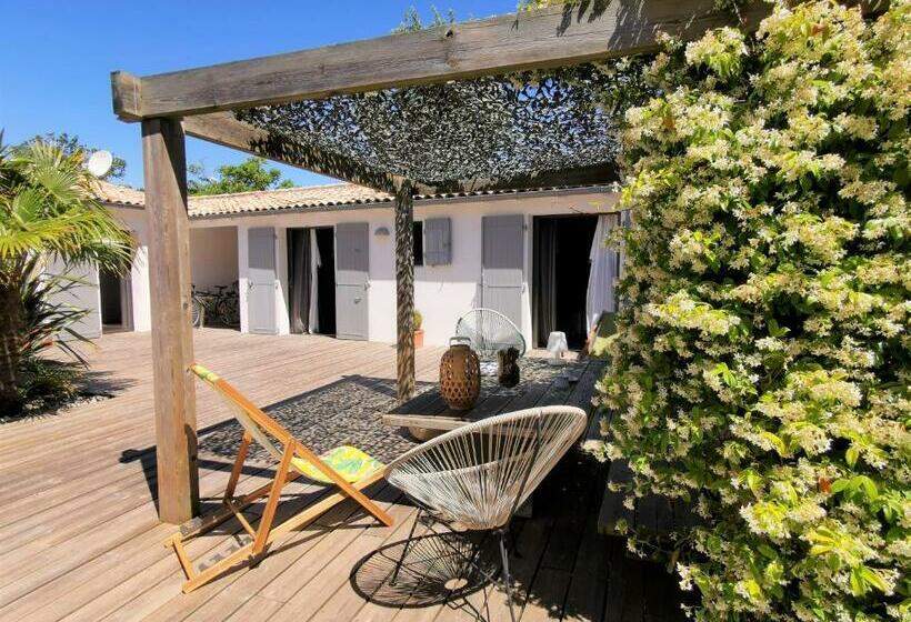 پانسیون Derrière La Plage : Suite, Patio Et Pergola