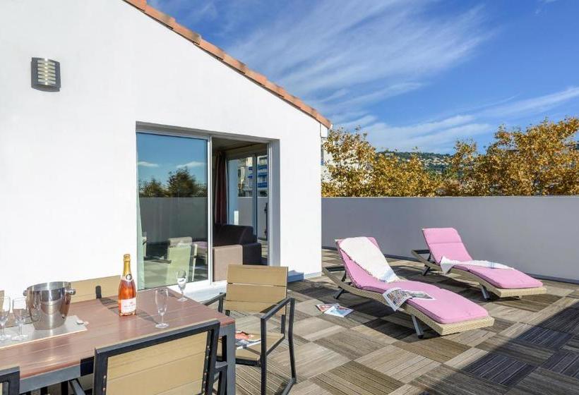 בית מלון כפרי Appart Hôtel La Villa Carnot Cannes