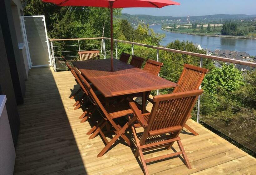 ペンション Vue Seine Chambre Panorama