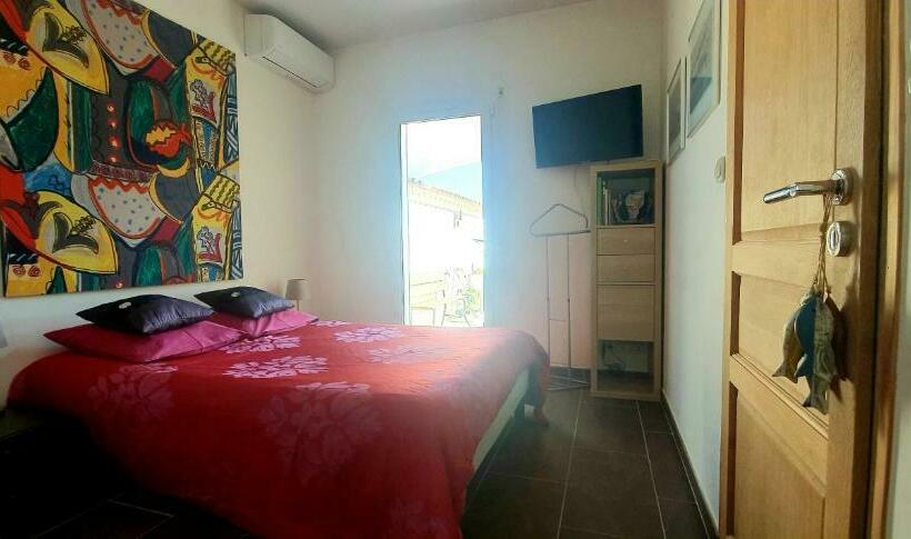 مبيت وإفطار Chambre à Bouzigues Dans Villa Individuelle