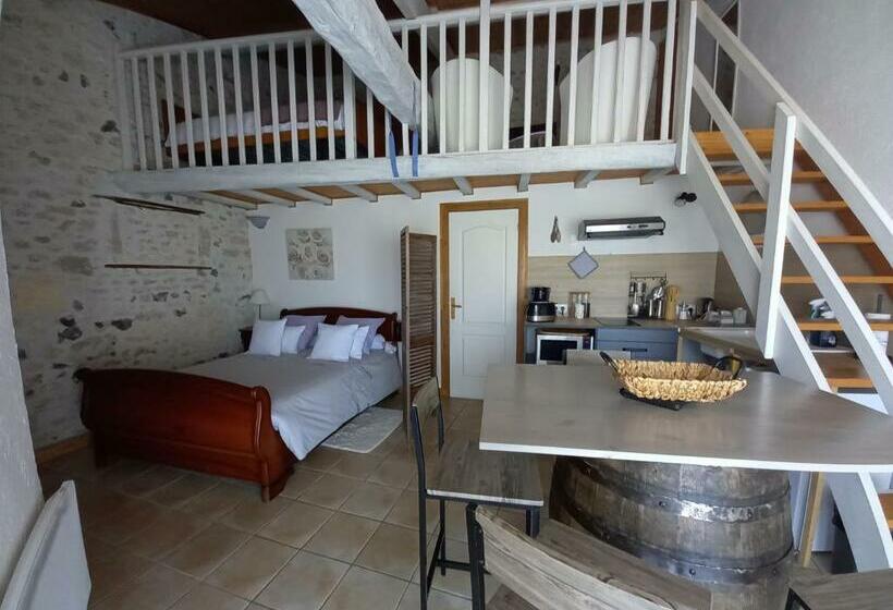 مبيت وإفطار La Charentaise Ch D Hôtes ,studio