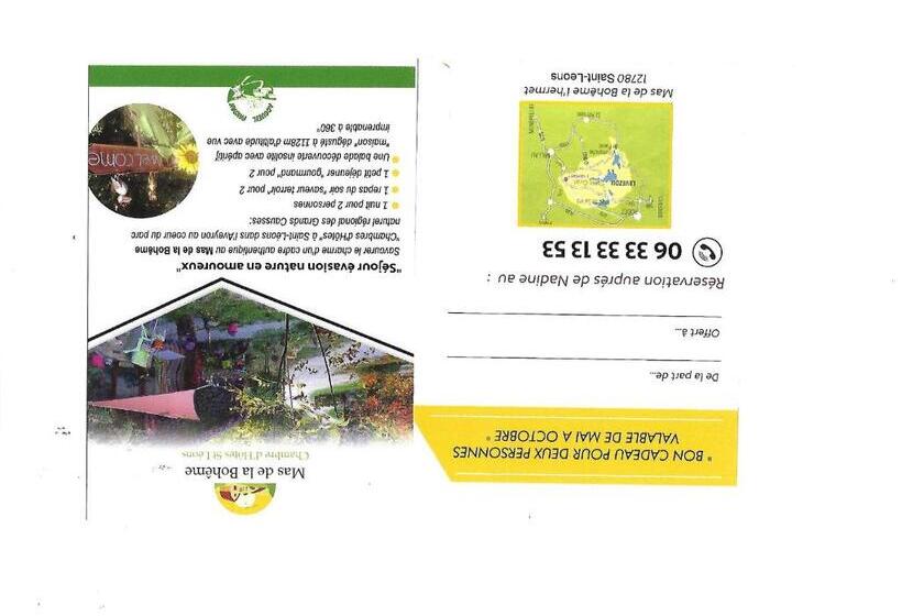 住宿加早餐  Mas De La Boheme   L Hermet