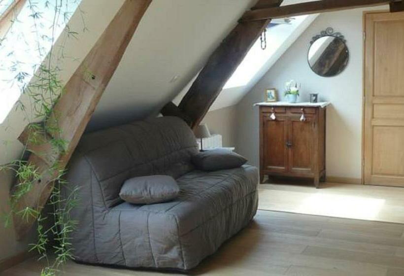 住宿加早餐  Chambre D Hôte La Maison Du Mesnil