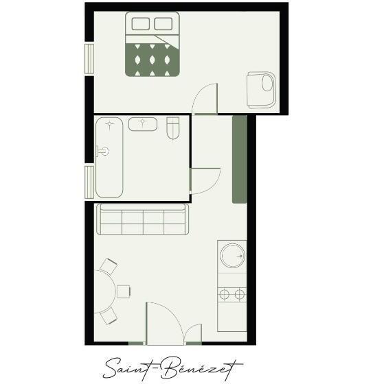 تختخواب و صبحانه La Villa Dupont D Avignon