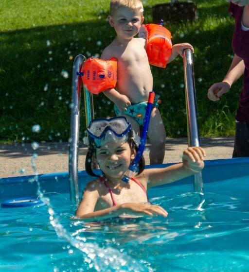 ペンション Familienbauernhof Salmanner