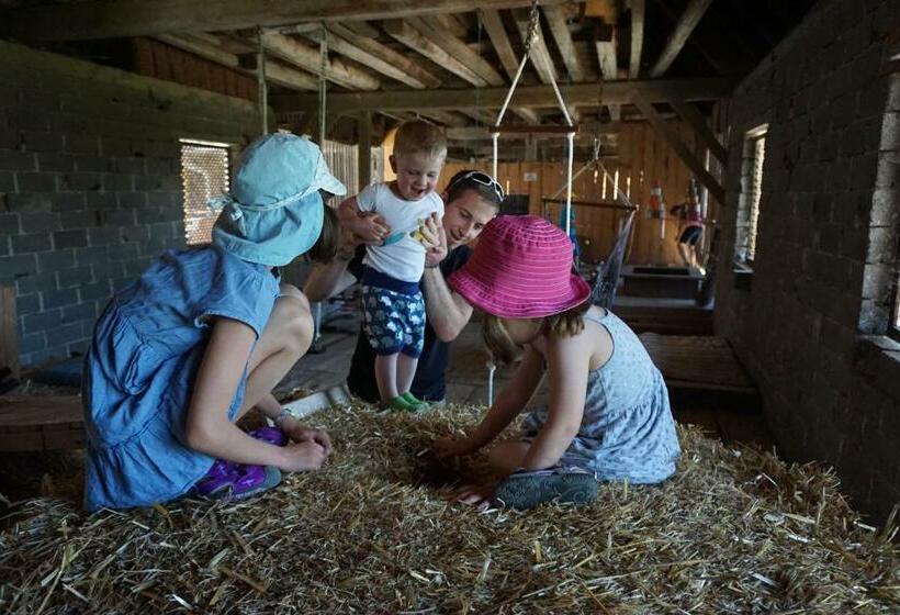 ペンション Familienbauernhof Salmanner