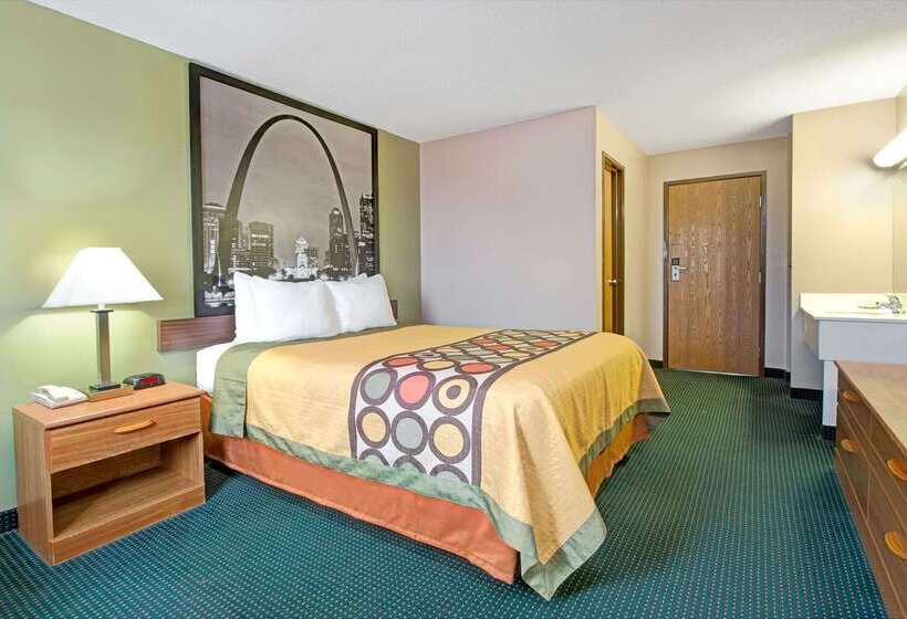 فندق على الطريق Super 8 By Wyndham Eureka/six Flags Nearby