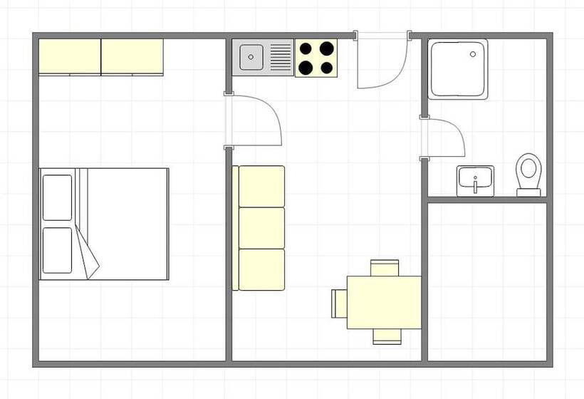 مبيت وإفطار Serviced Apartments Wallis