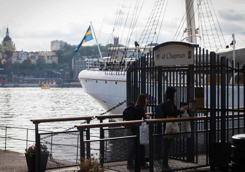فندق صغير Stf Af Chapman & Skeppsholmen