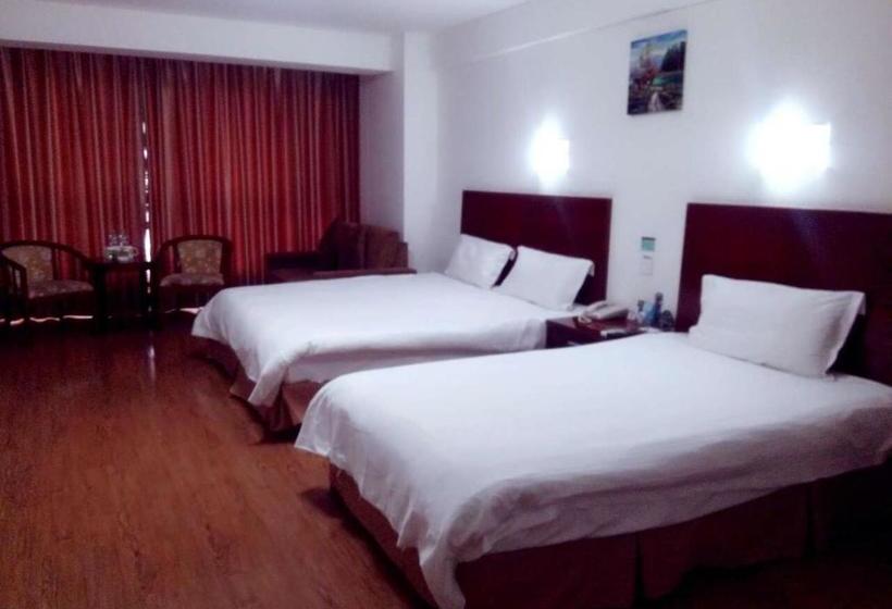 호텔 Greentree Inn Shandong Weihai Shichang Avenue Business