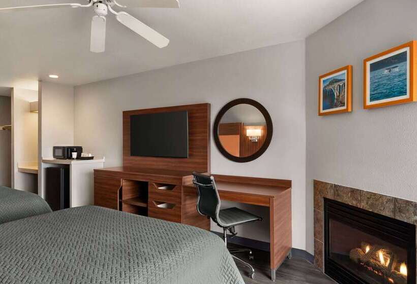 فندق على الطريق Travelodge By Wyndham Depoe Bay