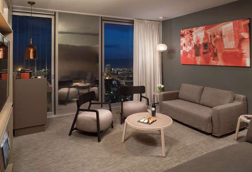 Отель The Level At Melia Barcelona Sky