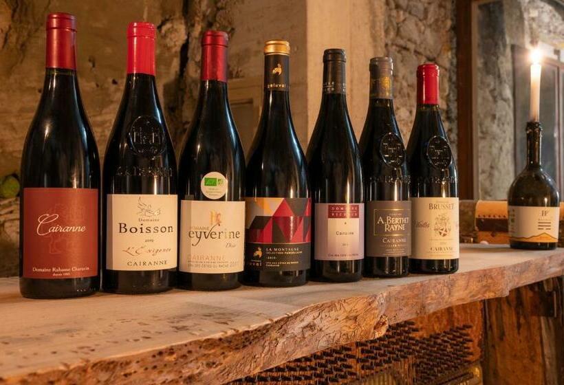 B&b Bacchus Grotto With Only 1 Suite 45m2, Plunge Pool & Jardin Privé