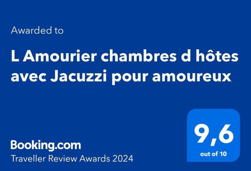 민박 L Amourier Chambres D Hôtes Pour Amoureux Avec Jacuzzi Ou Baignoire Xxl