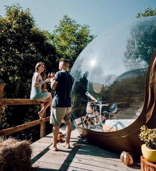 مبيت وإفطار Maso La Marianna Bubble Glamping In Trentino