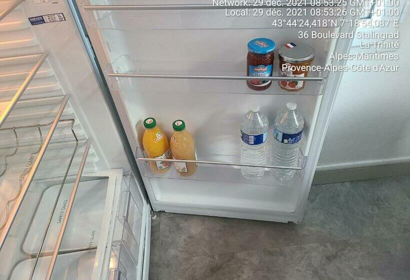 Пансион 1 Chambre Paisible à La Trinité Proche De Nice Et Monaco