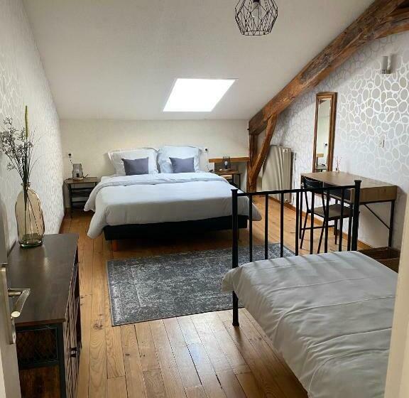 민박 Le Petit Bleu Chambre D Hôtes