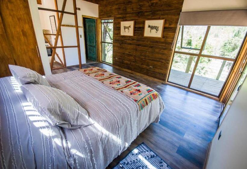 צימר Cabaña Con Tinaja En Viña Narbona Wines