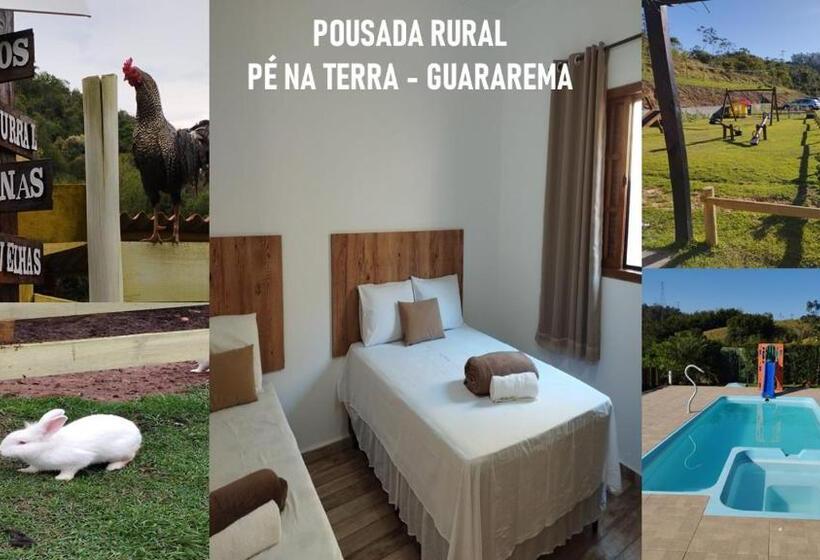 펜션 Pousada Pe Na Terra Em Guararema