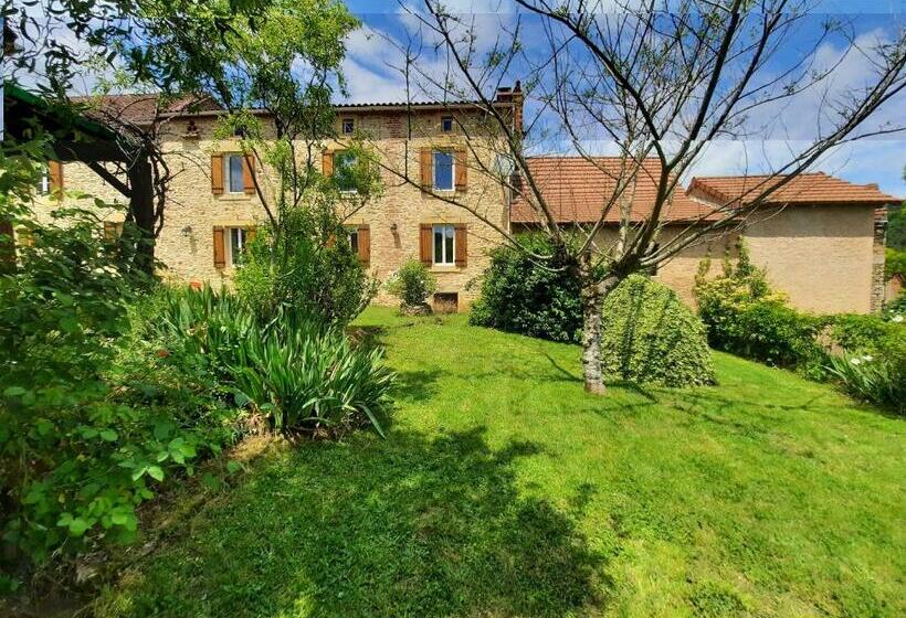 住宿加早餐  Le Logis Des 3 Coeurs Chambre Aeiou