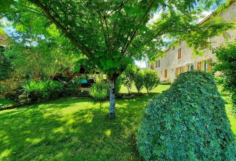 住宿加早餐  Le Logis Des 3 Coeurs Chambre Aeiou