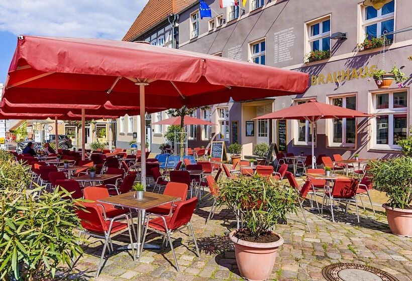 酒店 Am Markt & Brauhaus Stadtkrug