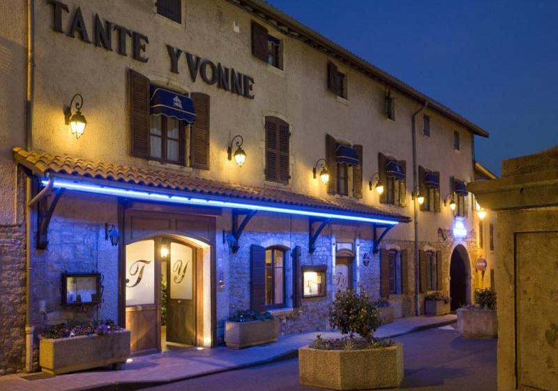 Hotel Logis  Tante Yvonne & Son Restaurant Semigastronomique  Lyon Nord