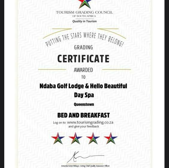 Bed and Breakfast Ndaba Golf Lodge & Hello Beautiful Day Spa
